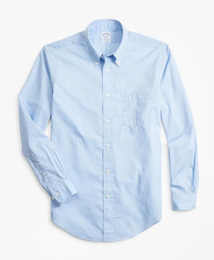 Brooks Brothers Sport Shirts Regent Fit MicroFloral Print Sport Shirt Blue 8211 Men Brooks Brothers Sport Shirts Regent Fit MicroFloral Print Sport Shirt Blue 8211 Men
