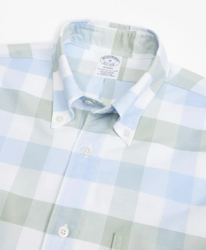Brooks Brothers Sport Shirts Regent Fit Oxford Check Sport Shirt Bluegreen 8211 Men Brooks Brothers Sport Shirts Regent Fit Oxford Check Sport Shirt Bluegreen 8211 Men