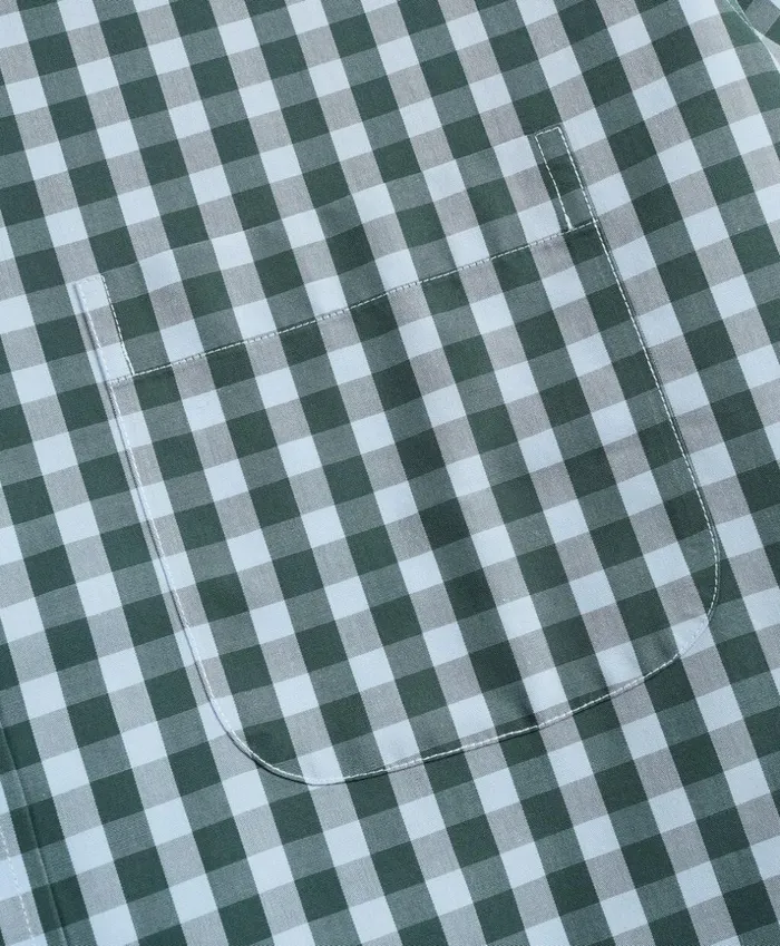 Brooks Brothers Sport Shirts Stretch Regent Fitted Sport Shirt NonIron ShortSleeve Gingham Teal 8211 Men Brooks Brothers Sport Shirts Stretch Regent Fitted Sport Shirt NonIron ShortSleeve Gingham Teal 8211 Men