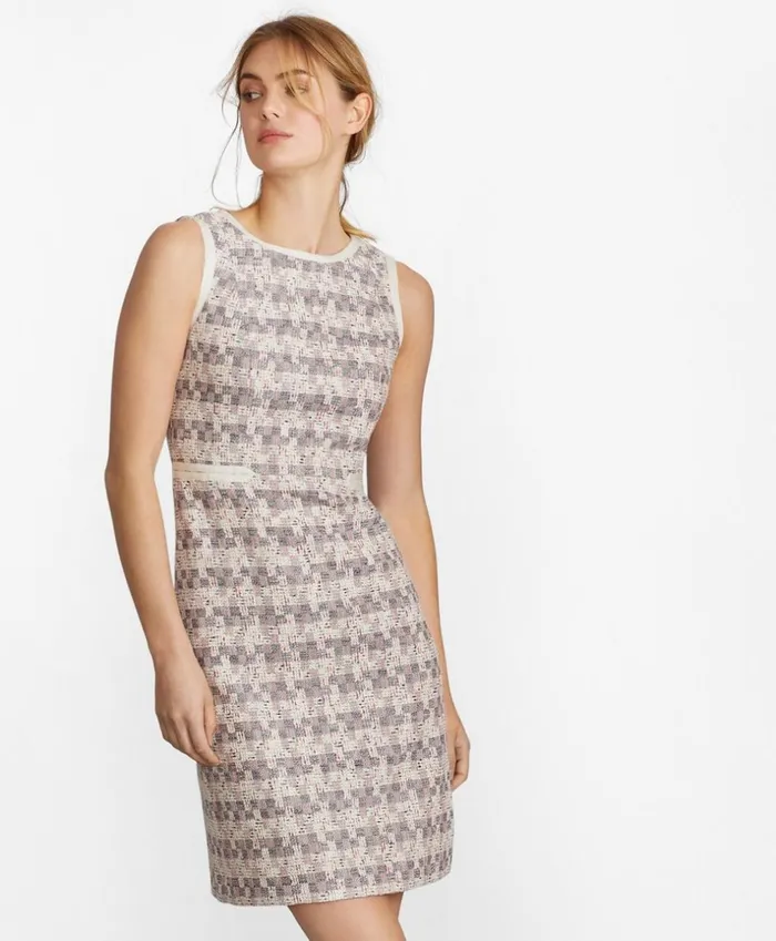 Brooks Brothers Suit Separates Checked Tweed Boucle Sheath Dress Multi 8211 Women Brooks Brothers Suit Separates Checked Tweed Boucle Sheath Dress Multi 8211 Women