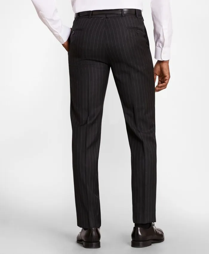 Brooks Brothers Suits BrooksGate RegentFit Striped Wool Twill Suit Pants Charcoal 8211 Men Brooks Brothers Suits BrooksGate RegentFit Striped Wool Twill Suit Pants Charcoal 8211 Men