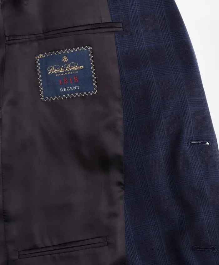 Brooks Brothers Suits Regent Fit Glen Plaid 1818 Suit Navy 8211 Men Brooks Brothers Suits Regent Fit Glen Plaid 1818 Suit Navy 8211 Men