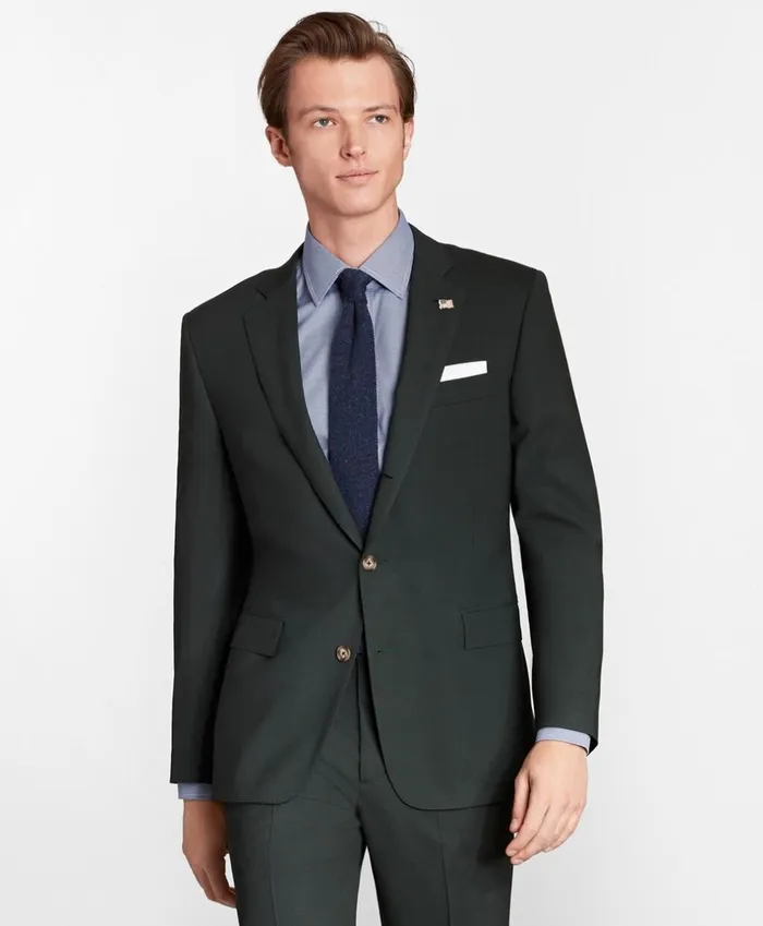 Brooks Brothers Suits Regent Fit ThreeButton 1818 Suit Dark Green 8211 Men Brooks Brothers Suits Regent Fit ThreeButton 1818 Suit Dark Green 8211 Men