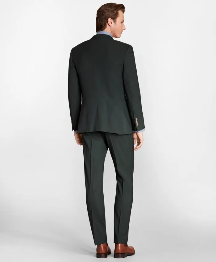 Brooks Brothers Suits Regent Fit ThreeButton 1818 Suit Dark Green 8211 Men Brooks Brothers Suits Regent Fit ThreeButton 1818 Suit Dark Green 8211 Men