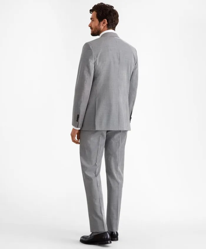 Brooks Brothers Suits Regent Fit ThreeButton Houndstooth 1818 Suit Grey 8211 Men Brooks Brothers Suits Regent Fit ThreeButton Houndstooth 1818 Suit Grey 8211 Men