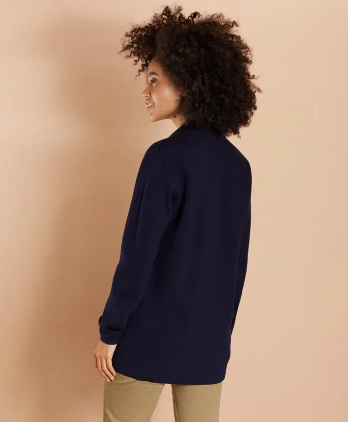 Brooks Brothers Sweaters MerinoWool Sweater Jacket Navy 8211 Women Brooks Brothers Sweaters MerinoWool Sweater Jacket Navy 8211 Women