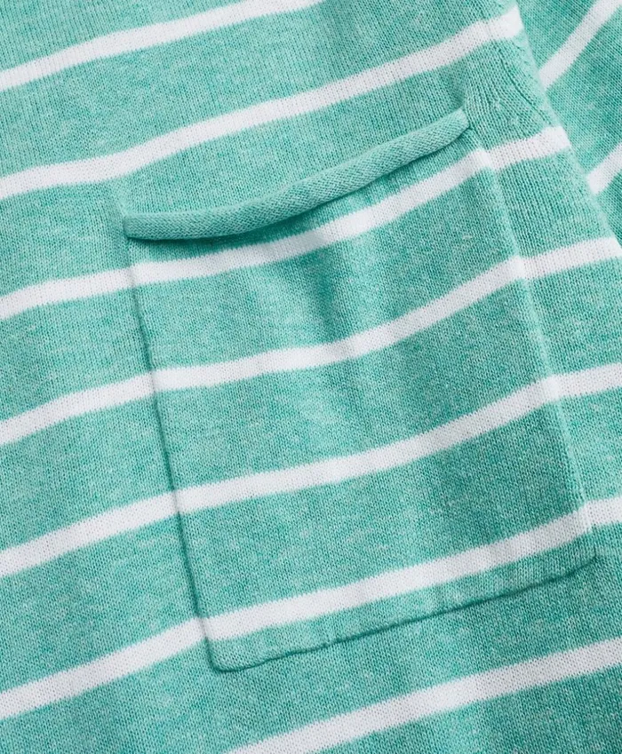 Brooks Brothers Sweaters Striped CottonLinen Crewneck Sweater Seafoam 8211 Men Brooks Brothers Sweaters Striped CottonLinen Crewneck Sweater Seafoam 8211 Men