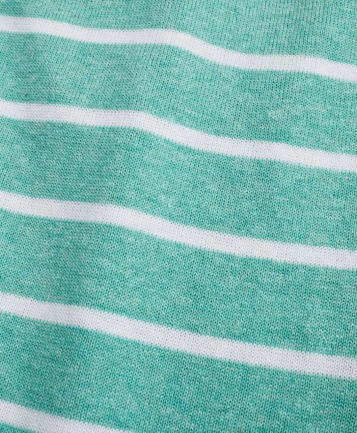 Brooks Brothers Sweaters Striped CottonLinen Crewneck Sweater Seafoam 8211 Men Brooks Brothers Sweaters Striped CottonLinen Crewneck Sweater Seafoam 8211 Men