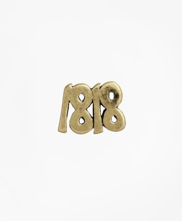 Brooks Brothers Tie and Collar Accessories 1818 Lapel Pin Gold 8211 Men