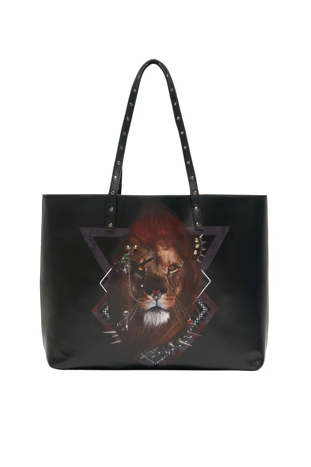 Camilla Bags Women Vegan Leather East West Tote Sid The Kid