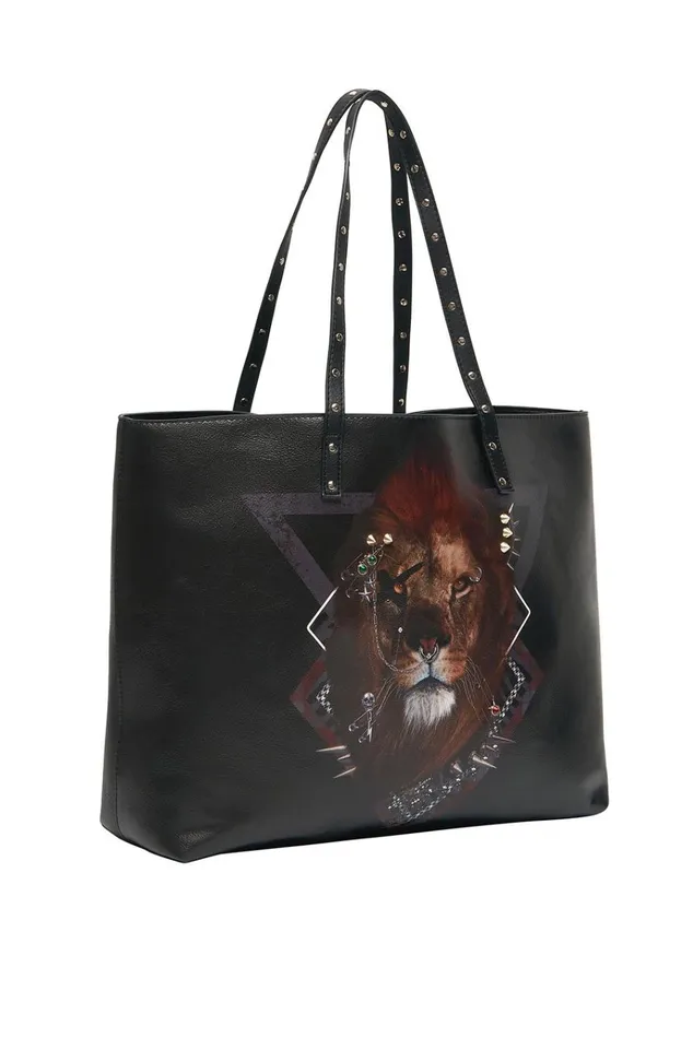 Camilla Bags Women Vegan Leather East West Tote Sid The Kid