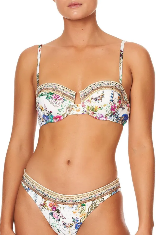 Camilla Bikinis Women Underwire Bra With Cup Stitching By The Meadow