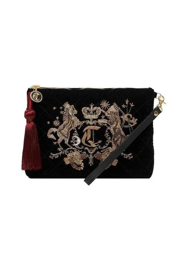 Camilla Clutch Bags Women Quilted Velvet Clutch Dining Hall Darling
