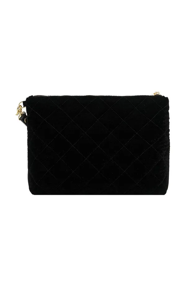 Camilla Clutch Bags Women Quilted Velvet Clutch Dining Hall Darling