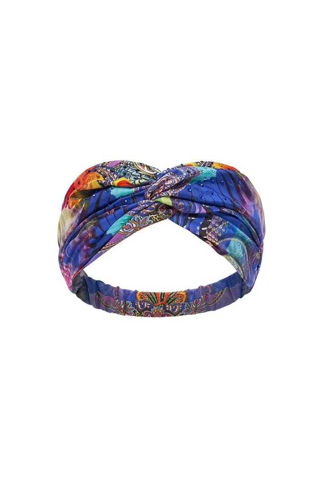 Camilla Hats And Hair Accessories Women Woven Twist Headband Psychedelica