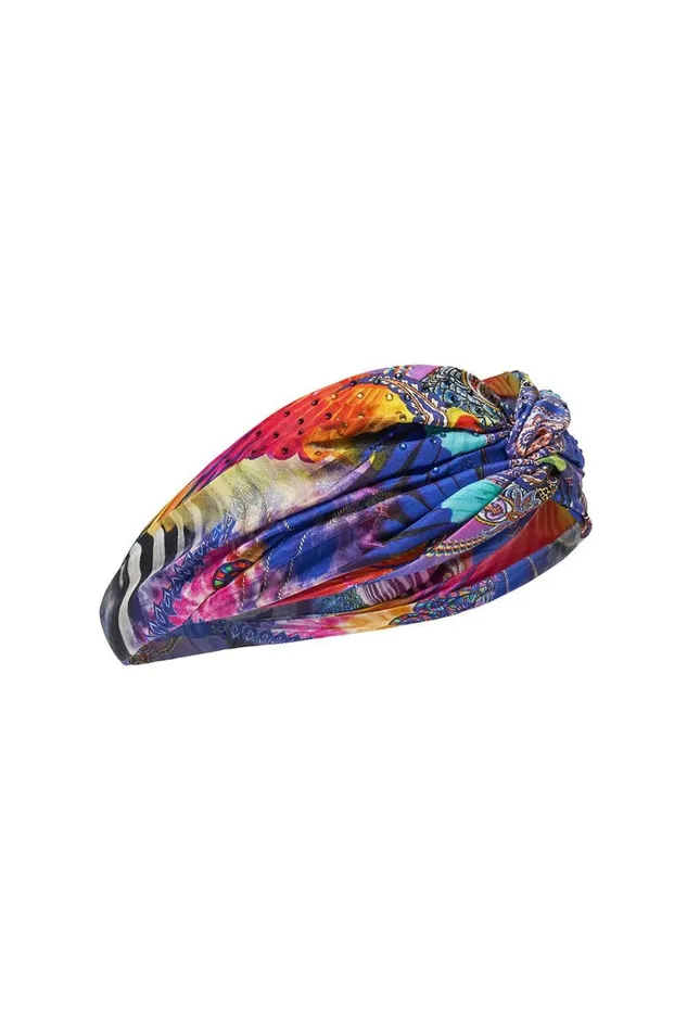 Camilla Hats And Hair Accessories Women Woven Twist Headband Psychedelica