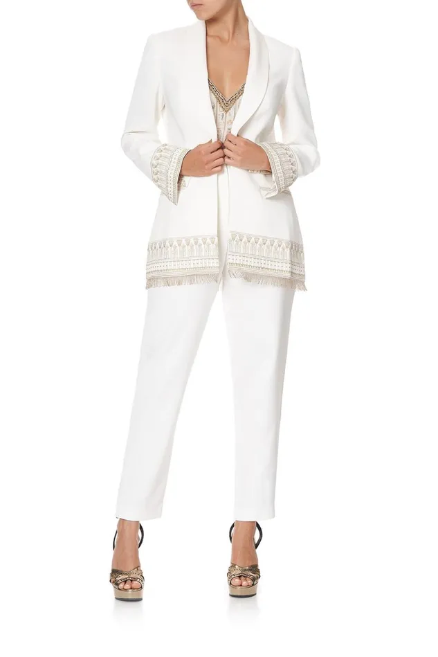 Camilla Jackets Women Tailored Mid Length Jacket The Queens Chamber