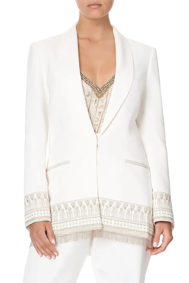 Camilla Jackets Women Tailored Mid Length Jacket The Queens Chamber