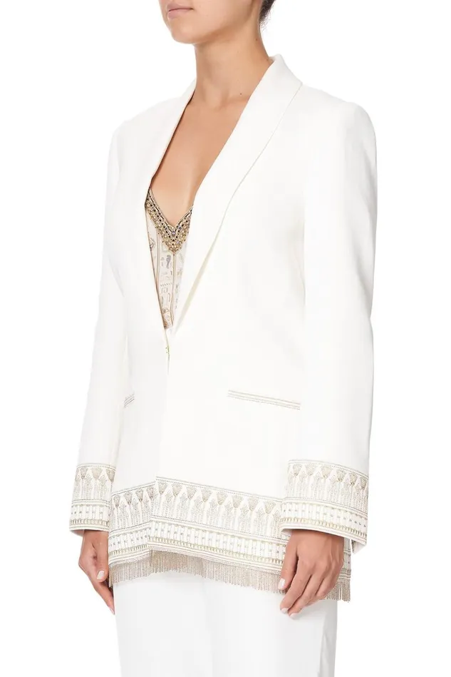 Camilla Jackets Women Tailored Mid Length Jacket The Queens Chamber