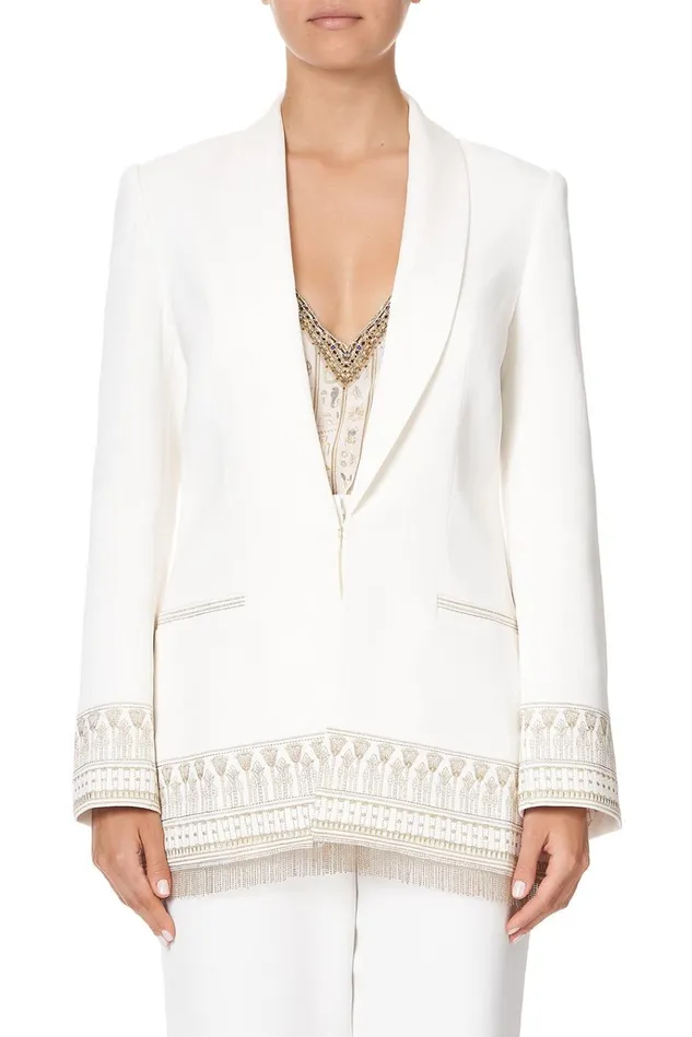 Camilla Jackets Women Tailored Mid Length Jacket The Queens Chamber