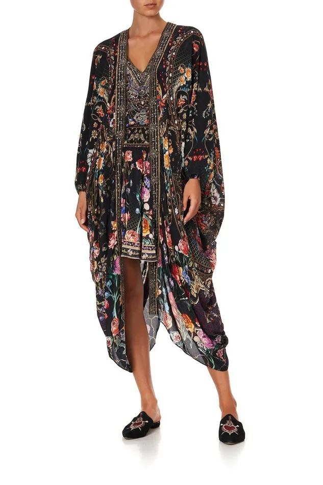 Camilla Kimonos Women Layer With Centre Back Panel Blushing Manor