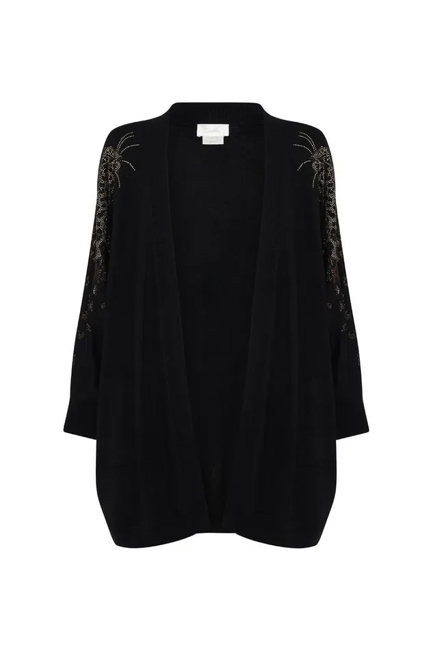 Camilla Knitwear Women Dolman Shoulder Pad Cardigan Abingdon Palace