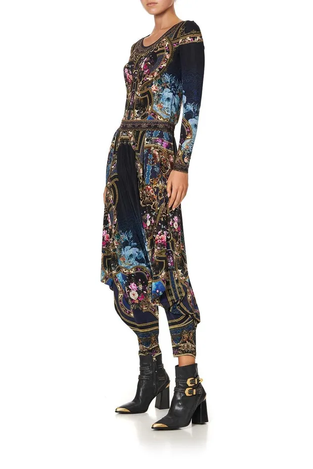 Camilla Modest Clothing Women Long Sleeve Fitted Top Fields Of Treasure
