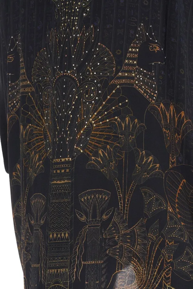 Camilla Modest Clothing Women Long Sleeve Jumper With Print Back Cobra King