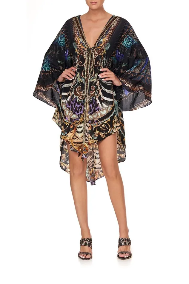 Camilla Party Dresses Women Shaped Hem Layer With Hood Shes Got Grace