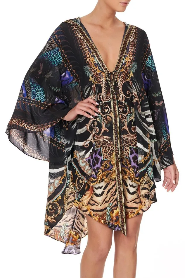 Camilla Party Dresses Women Shaped Hem Layer With Hood Shes Got Grace