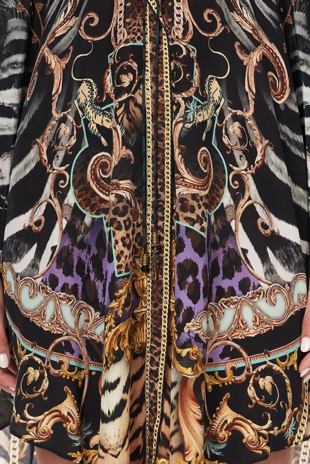 Camilla Party Dresses Women Shaped Hem Layer With Hood Shes Got Grace
