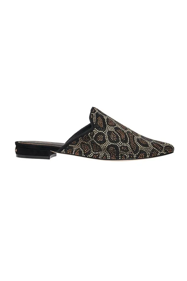Camilla Shoes Women Crystal Animal Slipper Lady Lodge
