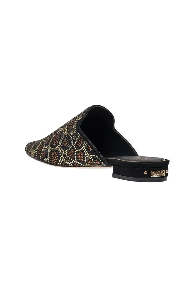 Camilla Shoes Women Crystal Animal Slipper Lady Lodge