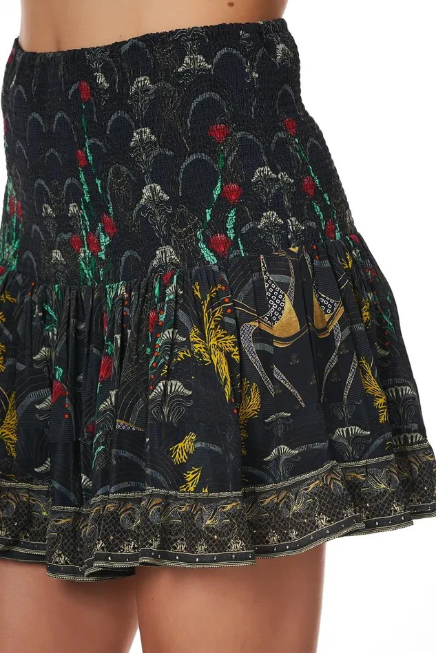 Camilla Skirts Women Short Shirred Skirt Wise Wings