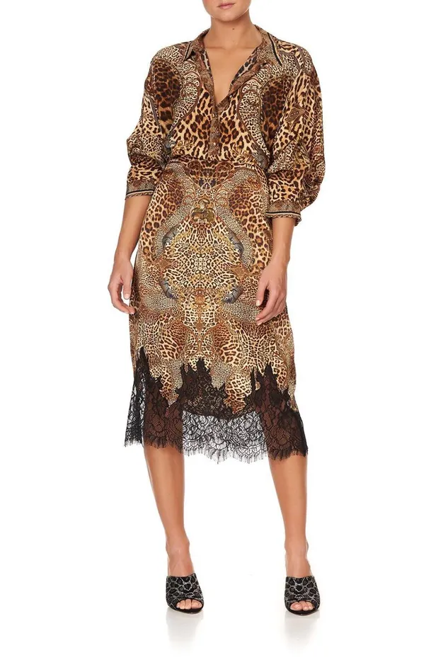 Camilla Skirts Women Slip Midi Skirt Lady Lodge