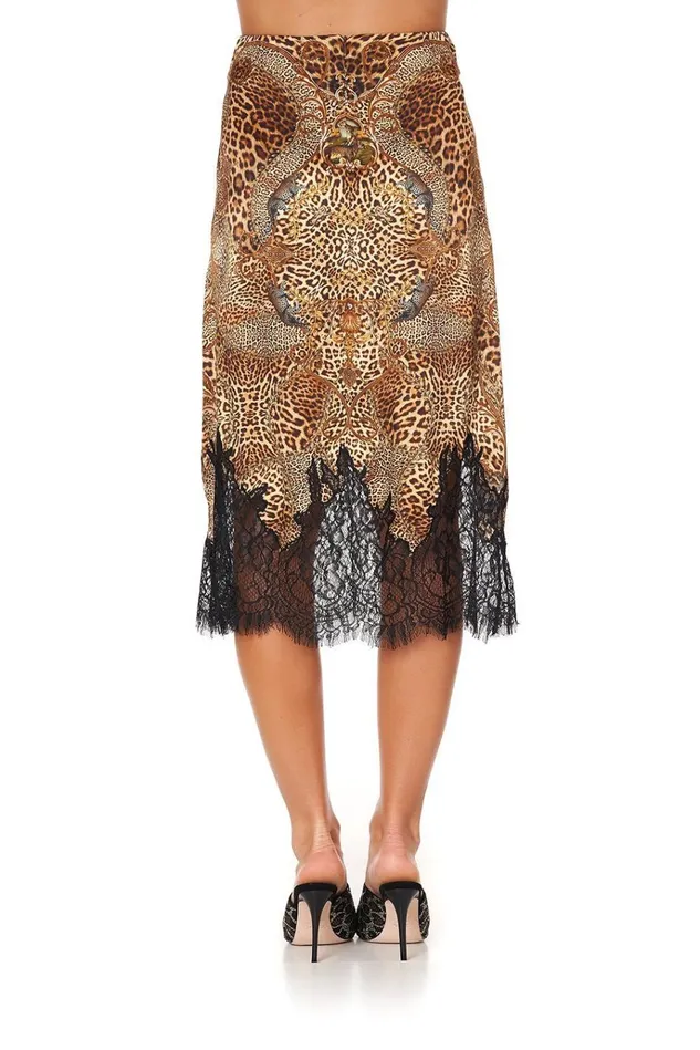Camilla Skirts Women Slip Midi Skirt Lady Lodge