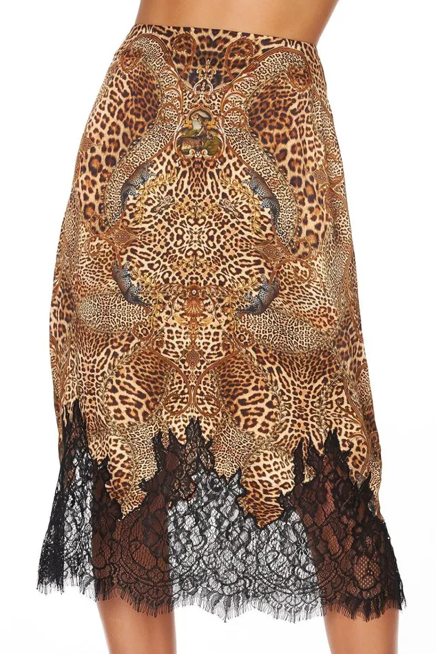 Camilla Skirts Women Slip Midi Skirt Lady Lodge