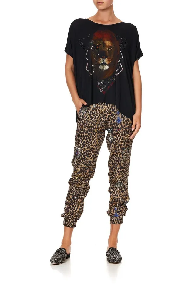 Camilla Tees Women Loose Fit Round Neck Tee Poetic Anarchy
