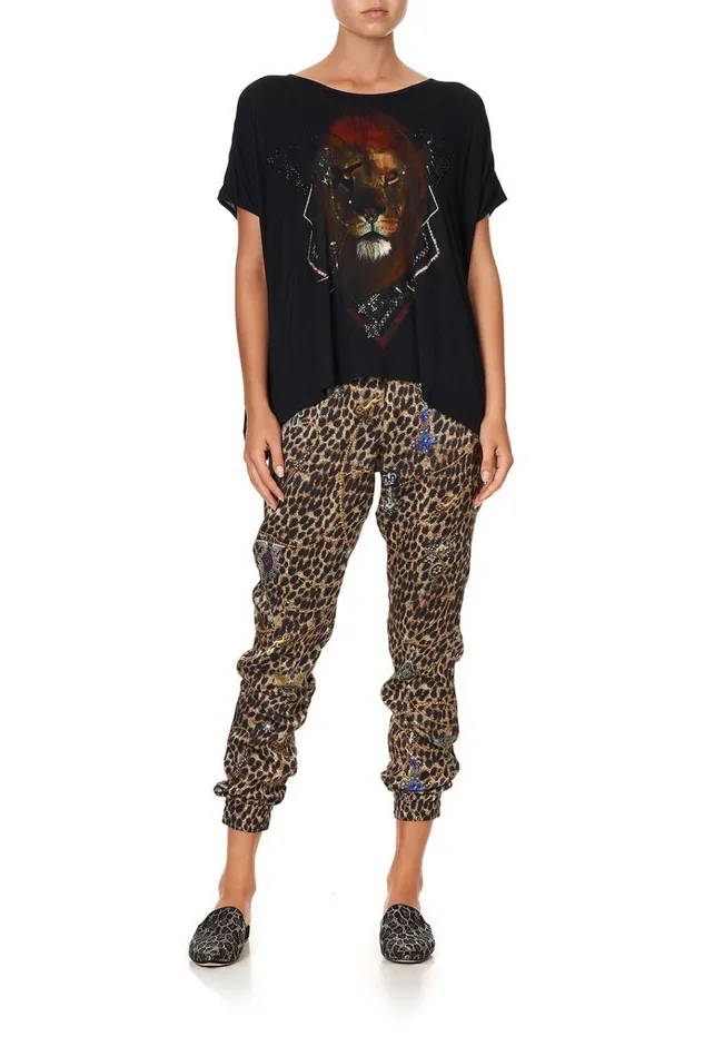Camilla Tees Women Loose Fit Round Neck Tee Poetic Anarchy