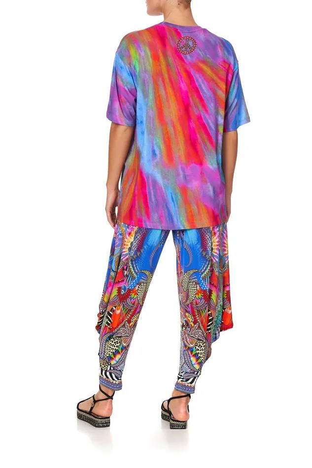 Camilla Tees Women Oversize Band Tee Psychedelica