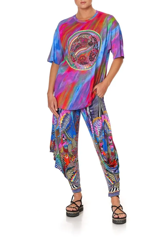 Camilla Tees Women Oversize Band Tee Psychedelica