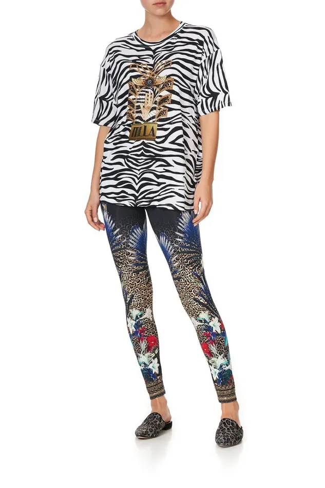 Camilla Tees Women Oversize Band Tee Rainbow Room