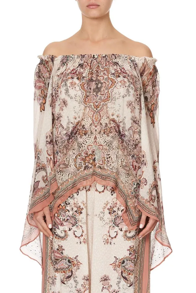 Camilla Tops Women Handkerchief Hem Blouse Tales Of Talitha