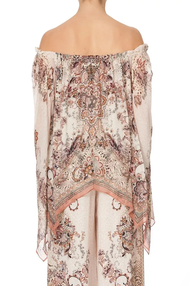Camilla Tops Women Handkerchief Hem Blouse Tales Of Talitha