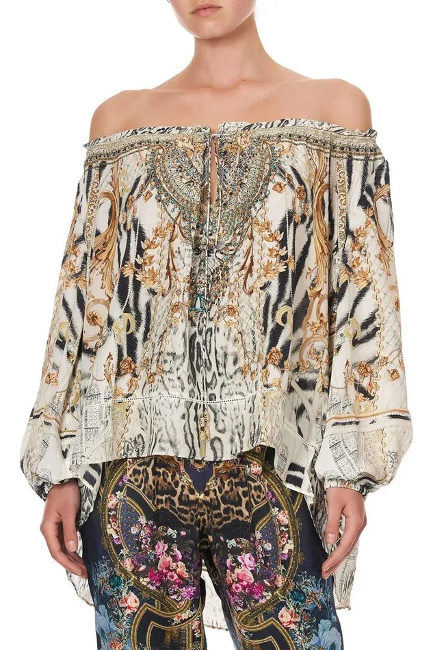 Camilla Tops Women Off The Shoulder Blouse Gates Of Glory