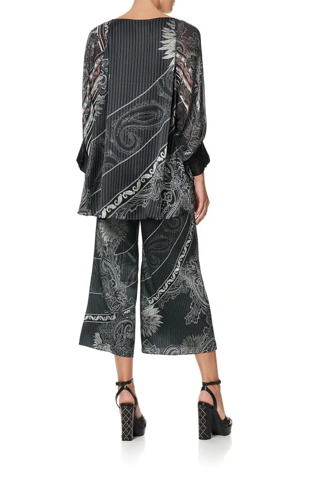 Camilla Tops Women Raglan Sleeve Button Up Top Tale Of The Fire Bird