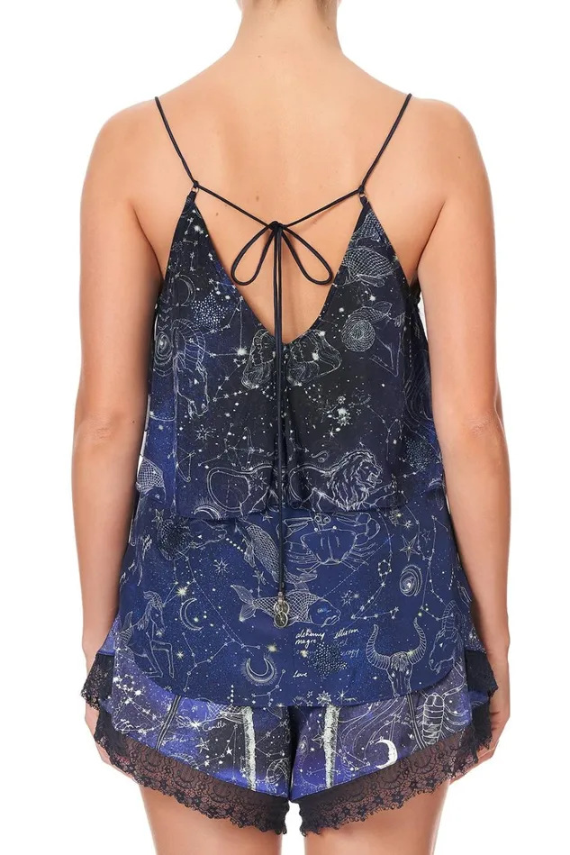 Camilla Tops Women Top With Neckline Frill Its A Sign