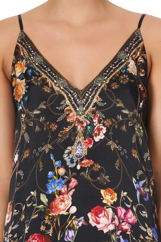 Camilla Tops Women V Neck Cami Blushing Manor