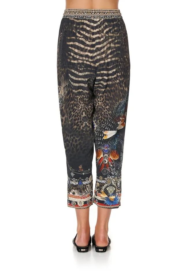 Camilla Trousers and Leggings Women Drop Crotch Slim Leg Pant Treasure Chaser