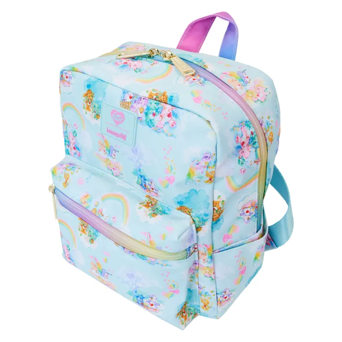 Care Bear Cousins AllOver Print Nylon Square Mini Backpack Unisex Loungefly Backpacks Care Bear Cousins AllOver Print Nylon Square Mini Backpack Unisex Loungefly Backpacks